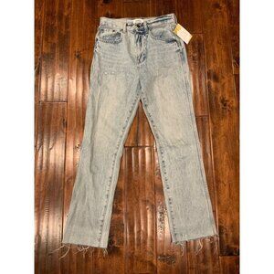Pistola Faded Denim Straight Leg Jeans